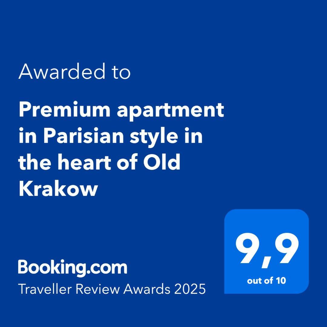 Premium Apartment In Parisian Style In The Heart Of Old Krakow Luaran gambar